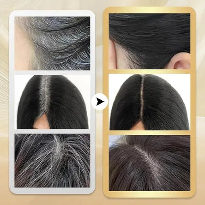 White Hair Covering is Simple and Convenient