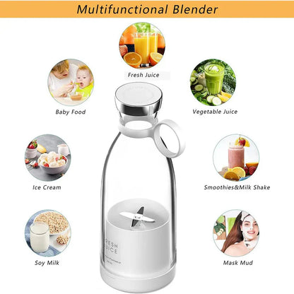 Portable Mini Juice Blender (USB Rechargeable