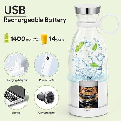Portable Mini Juice Blender (USB Rechargeable