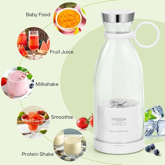 Portable Mini Juice Blender (USB Rechargeable